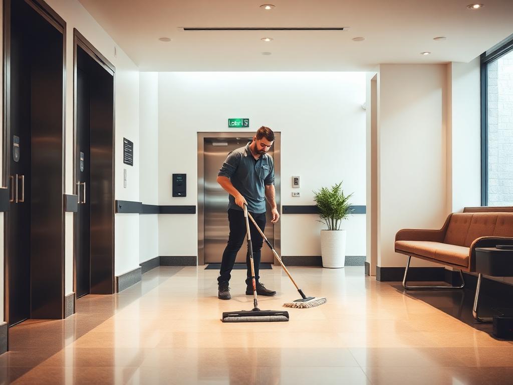 Communal Area Cleaning service in the UK